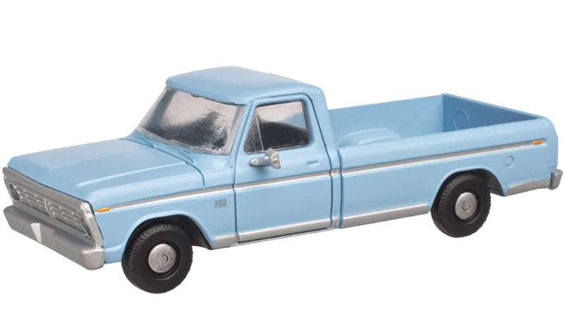 1973 Ford F-100 Pickup Truck - Assembled -- Wind Blue