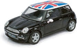 2000s Mini - Assembled -- Black with UK flag roof