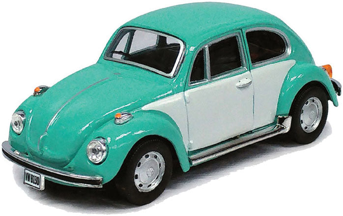 Volkswagen Beetle - Assembled -- Light Blue, White