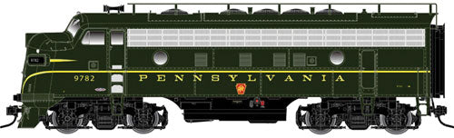 EMD F7A Early Phase 1 Single Headlight w/Sound & DCC -- Pennsylvania Railroad #9782A (Brunwick Green, Single Stripe)