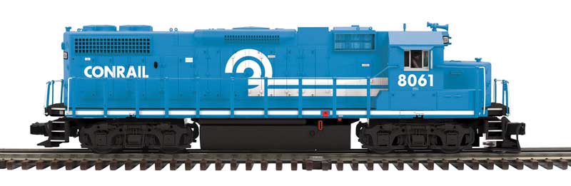 EMD GP38-2 - 3-Rail - DCS and Proto-Sound 3.0 - Premier -- Conrail #8065 (blue, white)