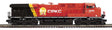 GE ES44AC - 2-Rail - Sound and DCC - Premier -- Canadian Pacific Kansas City KCS #4805 (2024 Scheme, red, black, yellow)