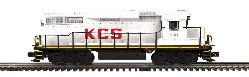 EMD GP30 - 3-Rail - Proto-Sound 3.0 and DCS - Premier -- Kansas City Southern #4101 (white, red)
