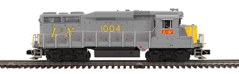 EMD GP30 - 3-Rail - Proto-Sound 3.0 and DCS - Premier -- Louisville & Nashville #1004 (gray, yellow, red)