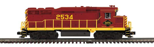 EMD GP30 - 3-Rail - Proto-Sound 3.0 and DCS - Premier -- Reading and Northern #2534 (maroon, yellow)