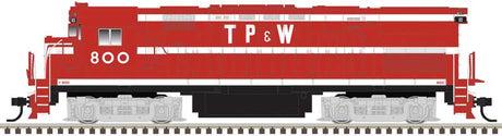 Alco C424 - 2-Rail - Sound and DCC - Premier -- Toledo, Peoria & Western #800 (red, white)