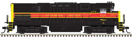Alco C424 - 2-Rail - Standard DC - Premier -- Cuyahoga Valley Scenic Railway #4241 (black, red, yellow)