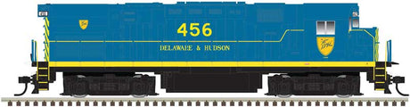 Alco C424 - 2-Rail - Standard DC - Premier -- Delaware & Hudson #456 (blue, yellow)
