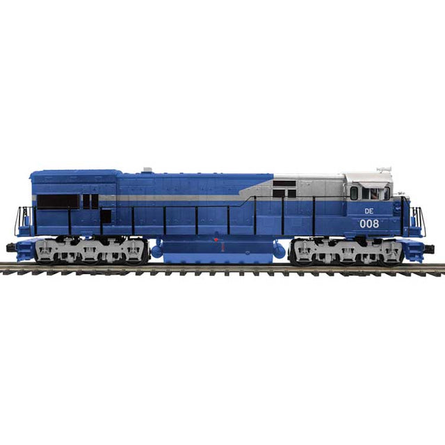 GE U30C - 2-Rail - Sound and DCC - ProtoSound 3.0 - Premier -- Detroit Edison #11 (blue, silver)
