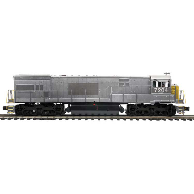 GE U30C - 2-Rail - Sound and DCC - ProtoSound 3.0 - Premier -- CSX (Ex-L&N Patch, gray, yellow)