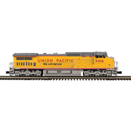 GE Dash 8-40CW - 2-Rail - Sound and DCC - ProtoSound 3.0 - Trainman(TM) -- Union Pacific #9423 (Armour Yellow, gray, red sill, We Will Deliver)