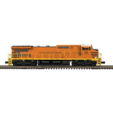 GE Dash 8-40CW - 2-Rail - Sound and DCC - ProtoSound 3.0 - Trainman(TM) -- Genesee & Wyoming #4055 (Heritage, orange, black, yellow)
