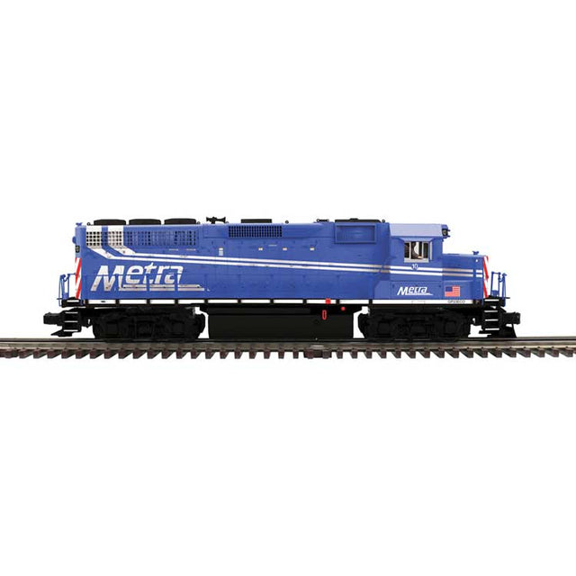EMD GP40 - 3-Rail - Proto-Sound 3.0 - Premier -- Metra #10 (blue, white, red)