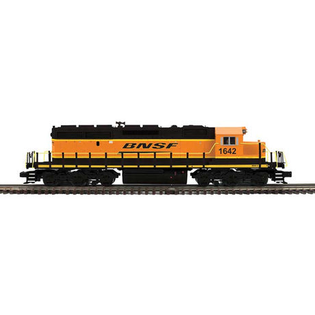 EMD SD40 - 3-Rail - Proto-Sound 3.0 & DCS - Premier(TM) -- BNSF Railway #1663 (H4, black, orange, yellow, Wedge Logo)