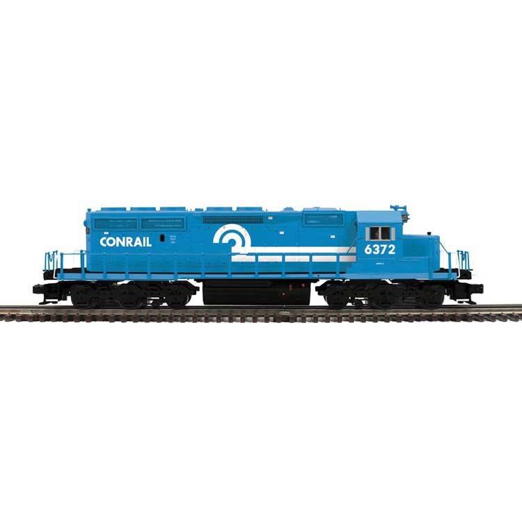 EMD SD40 - 2-Rail - Proto-Sound 3.0 & DCC - Premier(TM) -- Conrail #6372 (blue, white)