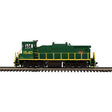 EMD MP15DC - 2-Rail -Sound and DCC - Master(R) -- Reading & Northern #1540 (Ditch Lights, green, yellow
