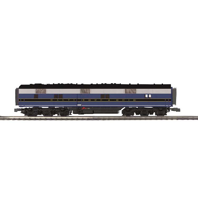 EMD E6B- 3-Rail - Unpowered - Premier(TM) -- Baltimore & Ohio #61 (blue, gray, black)
