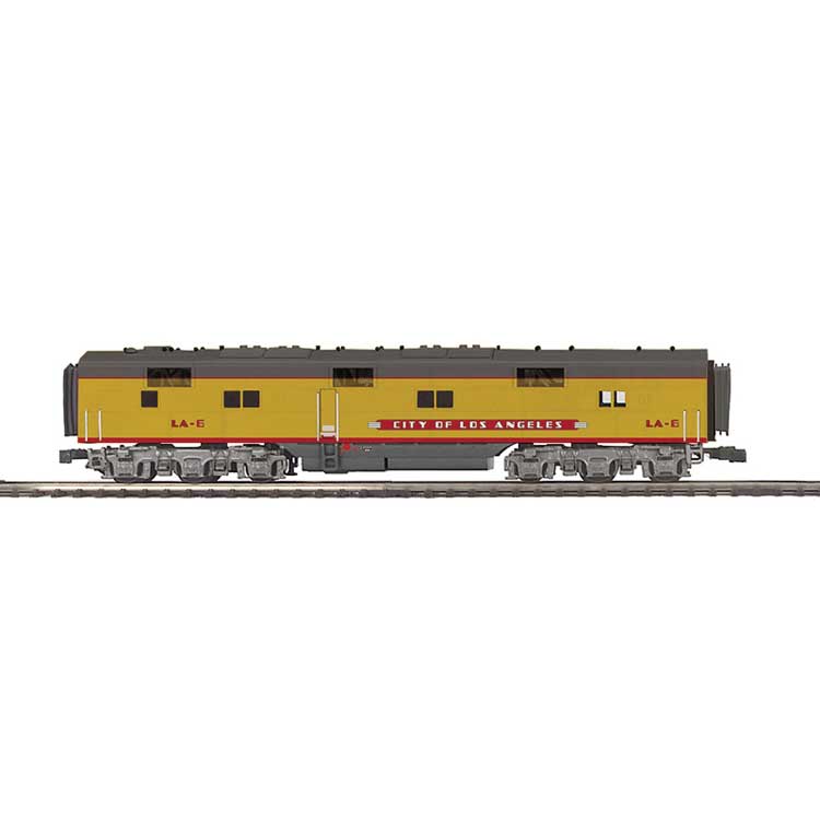 EMD E6B- 3-Rail - Unpowered - Premier(TM) -- Union Pacific #LA-6 (Armour Yellow, gray, red, City of LA)