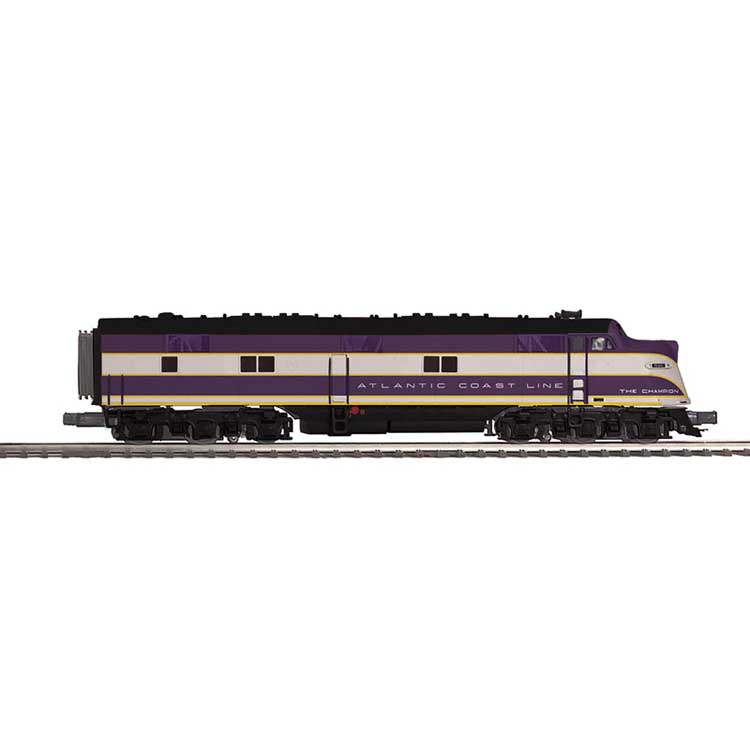 EMD E6A - 3-Rail - Proto-Sound 3.0 & DCS - Premier(TM) -- Atlantic Coast Line #515 (purple, silver, black, yellow)