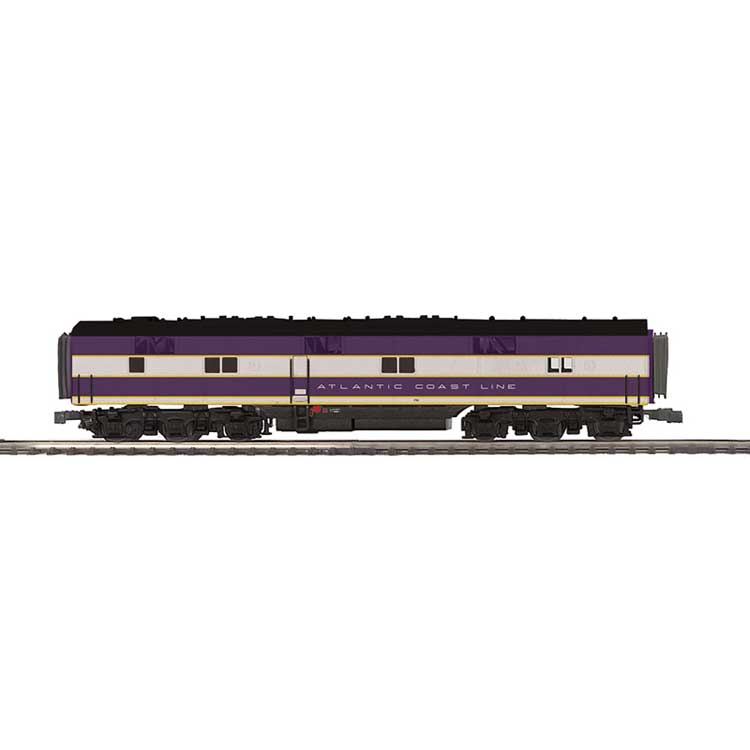 EMD E6B- 3-Rail - Unpowered - Premier(TM) -- Atlantic Coast Line #751 (purple, silver, black, yellow)