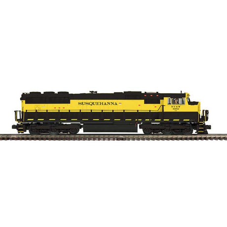 EMD SD70M - 3-Rail - Proto-Sound 3.0 - Premier -- New York, Susquehanna & Western #4054 (yellow, black)