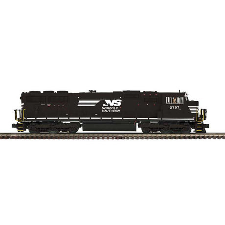EMD SD70M - 3-Rail - Proto-Sound 3.0 - Premier -- Norfolk Southern #2799 (black, white, Horse Head Logo)