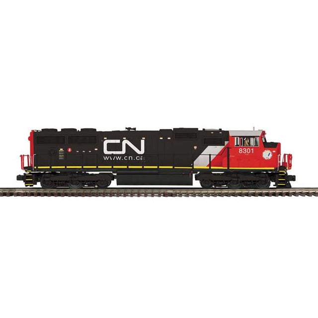 EMD SD70M - 2-Rail - Proto-Sound 3.0 - Premier -- Canadian National #8301 (black, red, white)