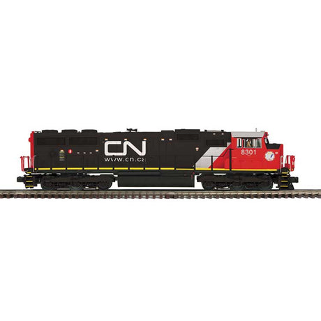 EMD SD70M - 2-Rail - Proto-Sound 3.0 - Premier -- Canadian National #8303 (black, red, white)