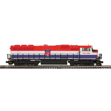 EMD SD70M - 2-Rail - Proto-Sound 3.0 - Premier -- Florida, Gulf & Atlantic #4492 (red, white, blue)