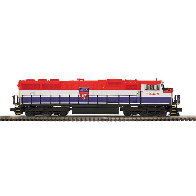 EMD SD70M - 2-Rail - Proto-Sound 3.0 - Premier -- Florida, Gulf & Atlantic #4492 (red, white, blue)