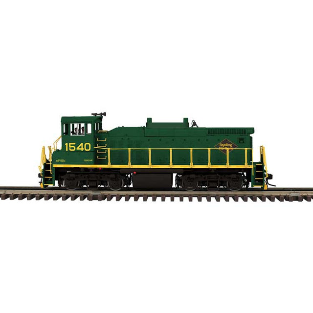 EMD MP15DC - 2-Rail -Standard DC - Master(R) -- Reading & Northern #1540 (Ditch Lights, green, yellow
