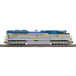 EMD SD70ACe - 3-Rail - Proto-Sound 3.0 - Premier -- Norfolk Southern #1080 (Delaware & Hudson Heritage, gray, blue, yellow)