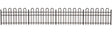 Modern Hairpin-Style Super Flex Fence - Kit (Laser-Cut Material) -- 28"  71.1cm