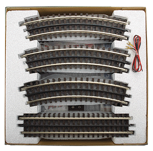 21st Century Track System(TM) Nickel Silver Rail w/Brown Ties - 3-Rail -- Starter Set