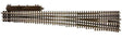 21st Century Track System(TM) Nickel Silver Rail w/Brown Ties - 3-Rail -- #7.5 High-Speed Switch - Right-Hand