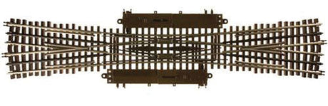 21st Century Track System(TM) Nickel Silver Rail w/Brown Ties - 3-Rail -- #5 Double Slip Switch