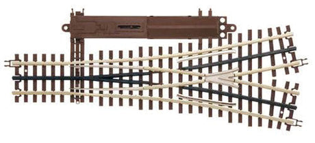 21st Century Track System(TM) Nickel Silver Rail w/Brown Ties - 3-Rail -- O72 Wye Remote Custom Supreme Switch
