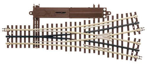 21st Century Track System(TM) Nickel Silver Rail w/Brown Ties - 3-Rail -- O72 Wye Remote Custom Supreme Switch
