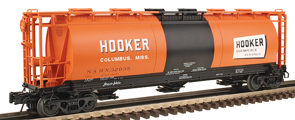3-Bay Cylindrical Hopper 3-Rail -- Hooker Chemical