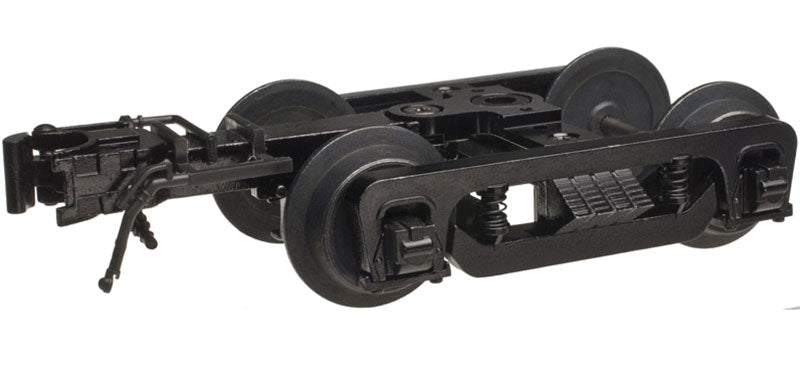 Commonwealth Express Trucks w/Knuckle Coupler - 3-Rail - Ready to Run -- 1 Pair
