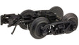 Andrews Trucks with Knuckle Couplers - 3-Rail- Ready-to-Run -- 1 Pair