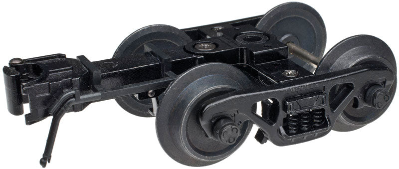 70-Ton Roller Bearing Trucks w/Knuckle Coupler - 3-Rail - Ready to Run -- 1 Pair