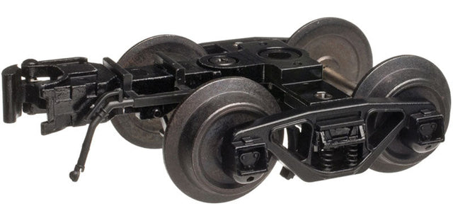 70-Ton Modified Friction Bearing Trucks w/Knuckle Coupler - 3-Rail - Ready to -- 1 Pair