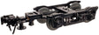 3-Rail Passenger Truck w/Coupler -- Black pkg(2)