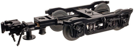 3-Rail Passenger Truck w/Coupler -- Black pkg(2)