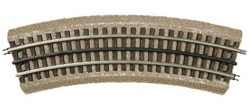 3-Rail Roadbed Curved Sections -- O-45 Curve