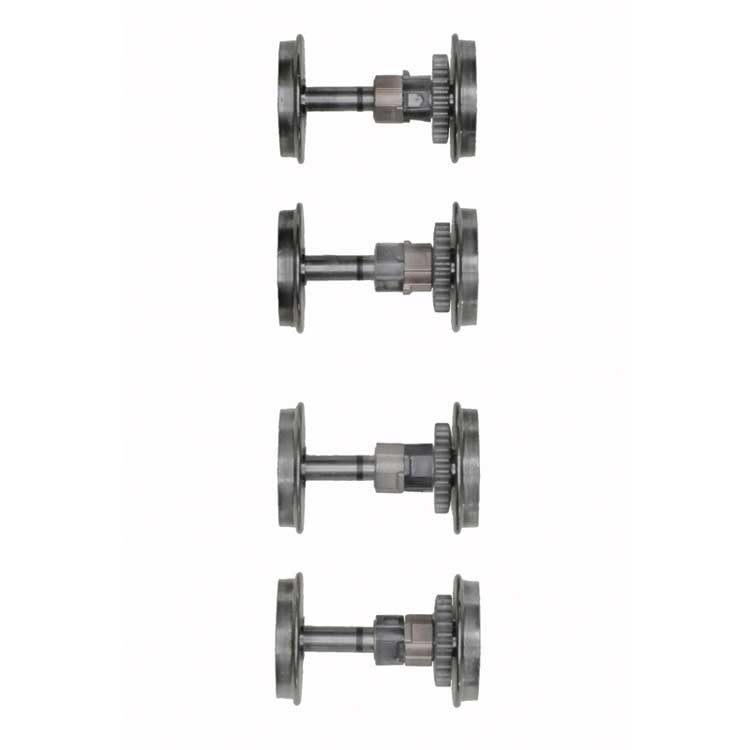 Replacement Diesel Locomotive Wheel Sets - 3-Rail - Premier -- For 4-Axle Locos