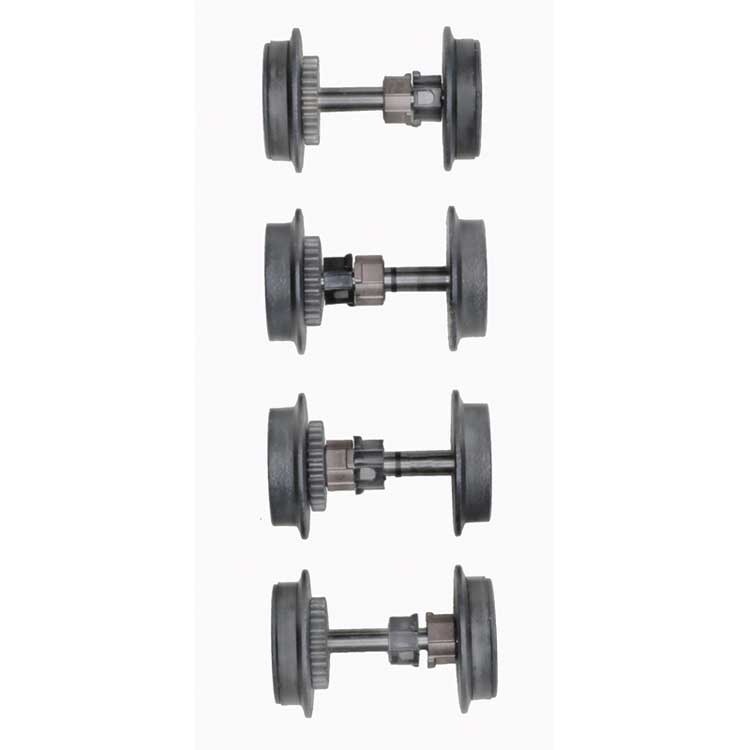 Replacement Diesel Locomotive Wheel Sets - 2-Rail - Premier -- For 4-Axle Locos