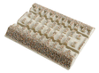3-Rail Roadbed Straight Sections -- 4-1/2"