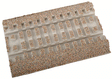 3-Rail Roadbed Straight Sections -- 5-1/2"